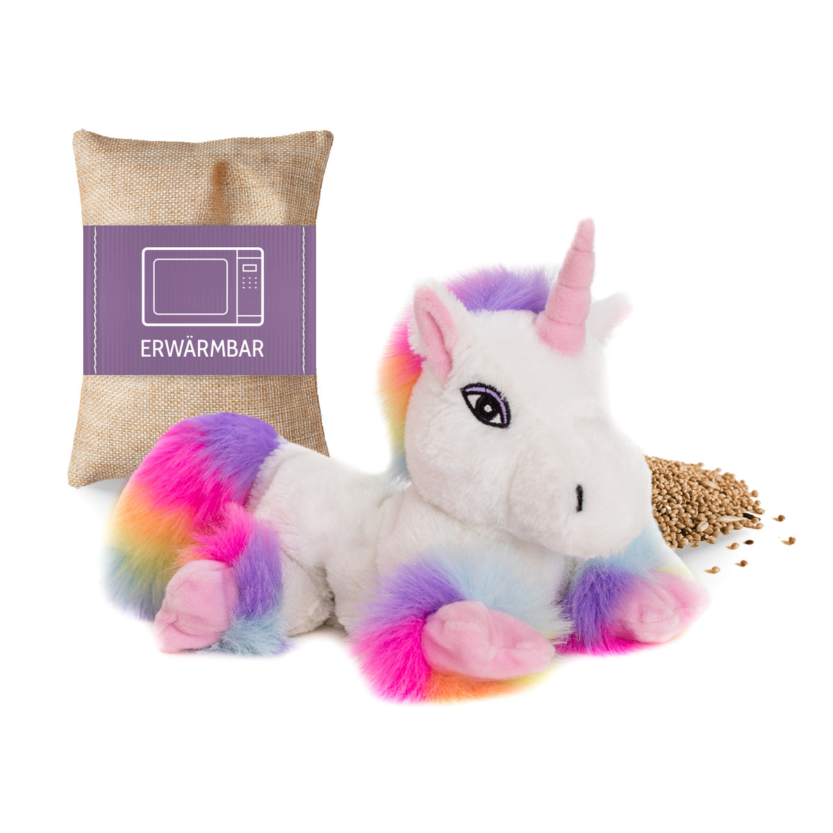 EINHORN WHITE-RAINBOW Premium