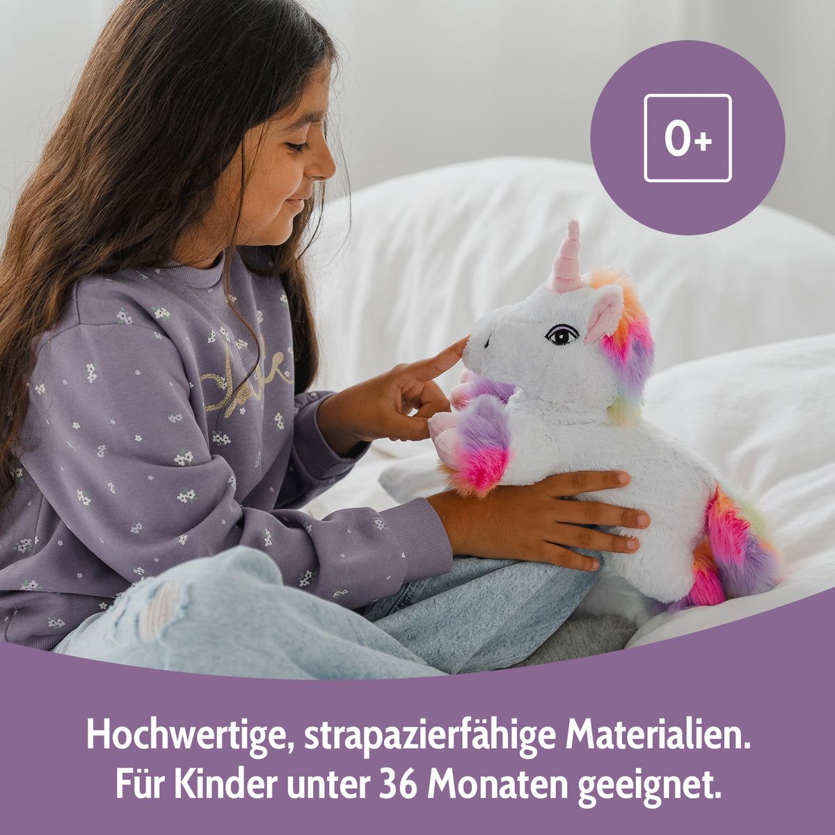 EINHORN WHITE-RAINBOW Premium