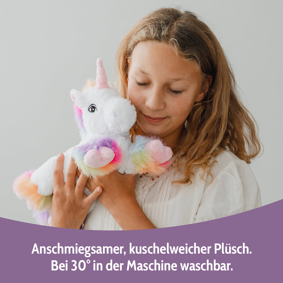 EINHORN WHITE-RAINBOW Premium